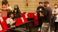 Tutor�as del Avil�s Acci�n Film Festival impartidas por los cineastas David Rodr�guez y Mark Nef, con los alumnos de IES Carre�o Miranda, Colegio Concertado Santo Tom�s, Colegio Santo �ngel, IES Ram�n Men�ndez Pidal y el Colegio Internacional San Fernando, dentro de la actividad Avil�s Acci�n 72 horas