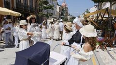 Imagen del Ribadeo Indiano, celebrado en julio