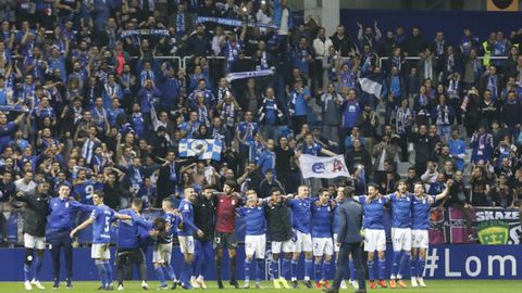 Derbi en el Carlos Tartiere entre el Oviedo y el Sporting, temporada 2018-2019