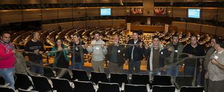La delegaci�n se reuni� con eurodiputados y funcionarios de la Comisi�n para defender el xeito. 