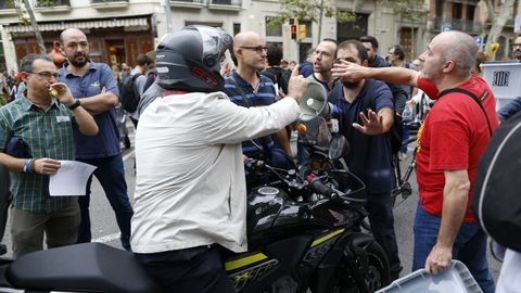 Jornada de huelga en Catalu�a. 