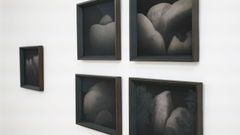 Detalle de la exposición de Opazo