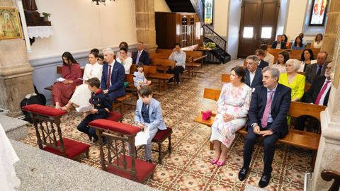 Primera comuni�n de dos ni�os (uno de Vilalba y uno de Lugo) en la capilla de Guadalupe de la capital chairega, celebrada esta primavera 