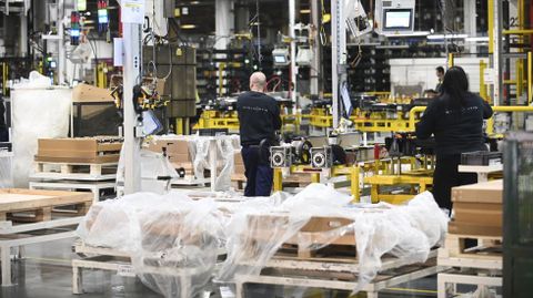 Planta de Stellantis en Zaragoza, en foto de archivo