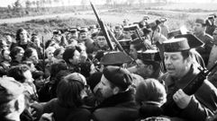As Encrobas, Cerceda, 1977. Movilizacin vecinal contra el proyecto que acab haciendo desaparecer sus aldeas