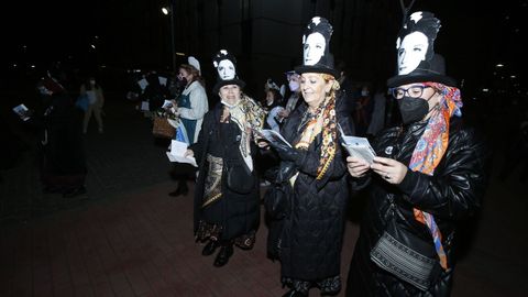 Homenaje a Mara Casares en el Xoves de comadres de A Corua