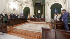 Minuto de silencio por el accidente ferroviario de Toledo