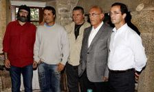 Miguel �ngel Queipo, Oscar de Souto, Ant�n Borraz�s, Jos� Antonio Pet e Jos� Antonio Figueiras.
