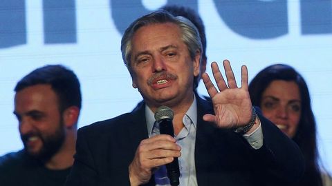 Alberto Fernandez  gan� de manera contundente en las primarias  a Macri