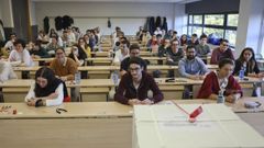 Pruebas del examen del mir en la Facultad de Pol�ticas de Santiago