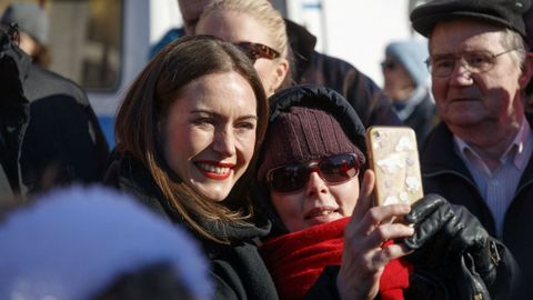 La primera ministra finlandesa, Sanna Marin.