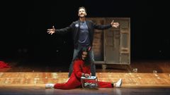 Pedro Volta, art&iacute;fice del Galicia Magic Fest, en uno de sus espect&aacute;culos de magia