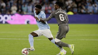 Camavinga, frente al Celta, la temporada pasada.