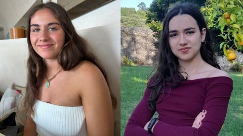 Claudia D�az y �frica Mar�a Fern�ndez