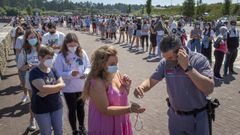 Vacunaci�n contra el covid-19 en el Gai�s de Santiago de Compostela