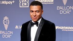 Kylian Mbapp� en la ceremonia de entrega del Bal�n de Oro en Londres