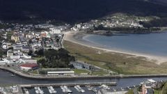 Vista parcial de Viveiro y de la zona Covas y Sacido