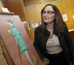 Julia Fern�ndez expone su obra en la casa Raquel Soler. 