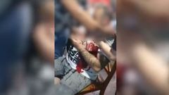 As� fueron los momentos posteriores al apu�alamiento de un cliente en un restaurante de Lugo