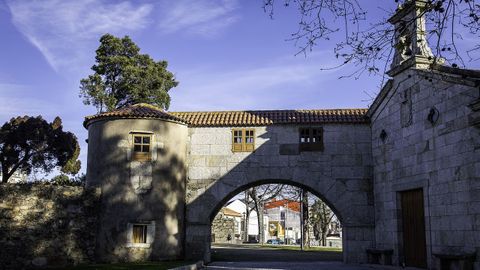 Antiguo palomar reconvertido en el pazo de San Roque, en Vigo