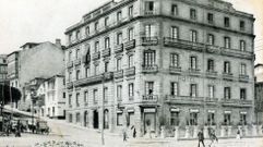 El hotel Continental, en una foto de los a�os 20 del pasado siglo