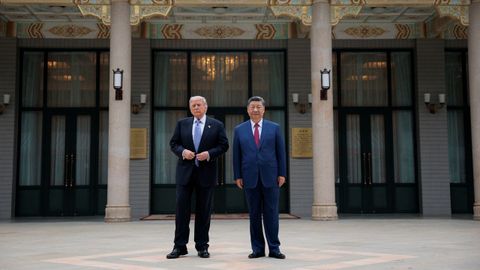 Encuentro de este viernes entre Trump y Xi en Zhongnanhai