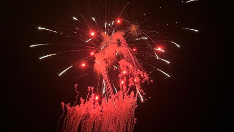 Noche de los Fuegos en Oviedo