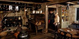 En el interior de la Fundaci�n Sotelo Blanco, en San Marcos, se puede visitar una casa tradicional. 