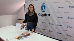 La alcaldesa de Ribeira, Mar�a Sampedro, present� el programa de actividades por el aniversario de los 120 a�os como ciudad


