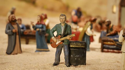 La figura de Xoel L�pez se ha sumado este a�o al bel�n municipal