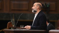 Néstor Rego durante una intervención en el Congreso, en una imagen de archivo.