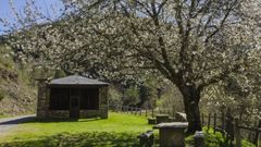 Una de las rutas programadas en la iniciativa del consorcio de turismo pasa por la capilla de San Vitoiro, en el municipio de A Pobra do Broll�n