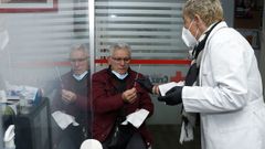 Por el punto de cribado sin cita instalado en Noia ya pasaron m�s de 800 personas