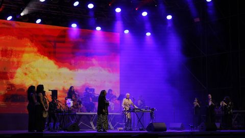 Concierto de Mercedes Pe�n en Mar�a Pita