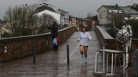 Desbordamiento del r�o Mi�o en Lugo