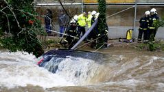 Consecuencias del temporal en Santiago