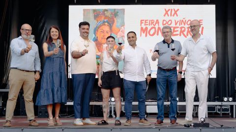 Inauguraci�n de la Feira do Vi�o de Monterrei 2026.