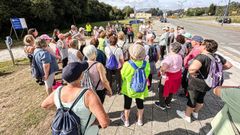 Marcha saludable en el entorno del r�o Vali�as