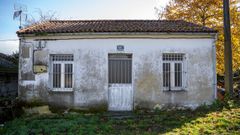 Centro social de Moreiras, que va a ser reformado por el Concello de Xinzo.