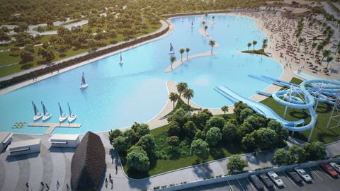 As� ser� la playa artificial de Alovera