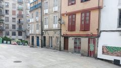 La Praza do Correxidor, sin el toldo denunciado por O Cimborrio.