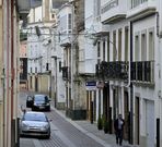 Vista del centro urbano de la villa ortegano. 