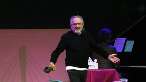 O actor Antonio Durán «Morris».