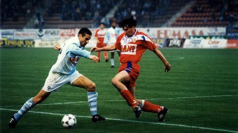 Paco Llorente jug� 11 partidos de la temporada 95/96.