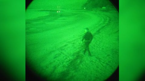 Visor nocturno para vigilancia de furtivos. Imagen tomada en la campaa del 2025.