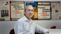 Juan Antonio Cullar, nuevo gerente de la Sinfnica de Galicia.
