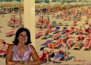 Daniela Sarra�no preside la Agrupaci�n de Amigos del Marco desde su inauguraci�n en el 2003.