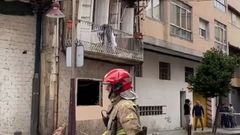 Deflagracin de una bombona de butano en una casa en Marn