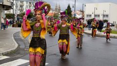 O desfile de entroido de Cee, en imaxe de arquivo