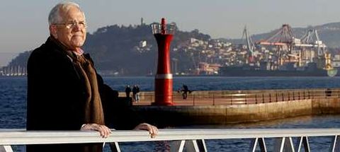 Jorge Gonz�lez Gurriar�n, un enamorado del mar, afirma que la r�a �es lo mejor que tiene Vigo�.